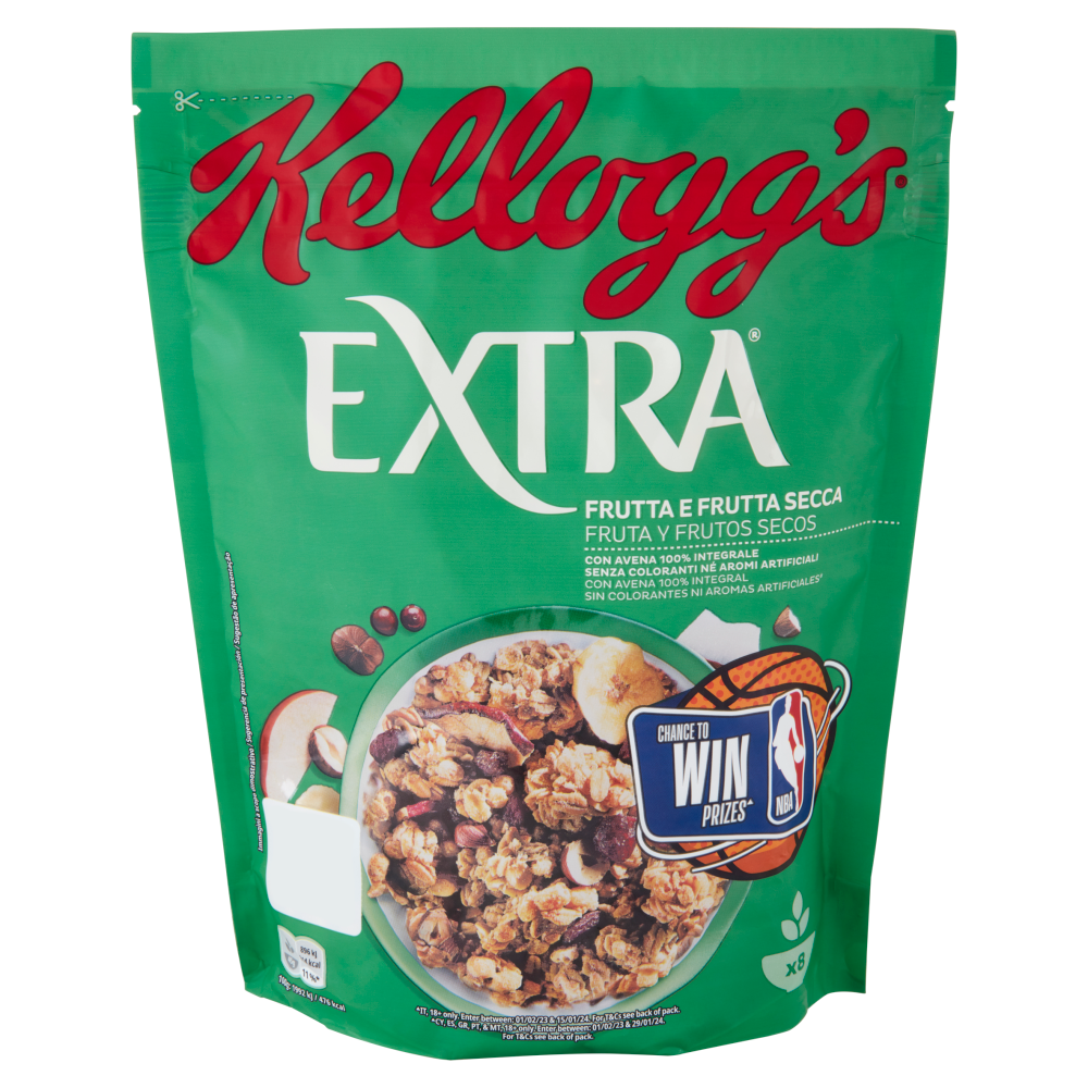 Kellogg's Extra Frutta e Frutta Secca 375g - Shams Shopping Centre Kelloggs  
