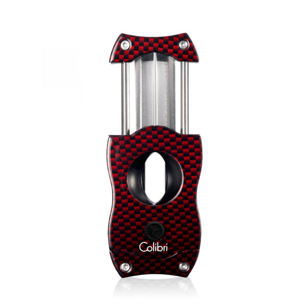 Colibri V Cut Red Carbon Fiber Print CU300T22