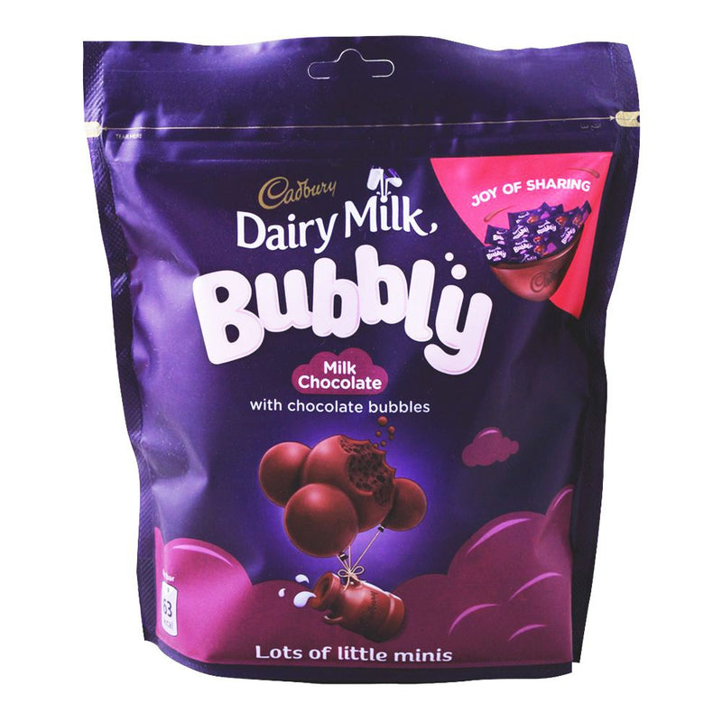 Cadbury Dairy Milk Bubbly Chocolate Pouch 175.5g