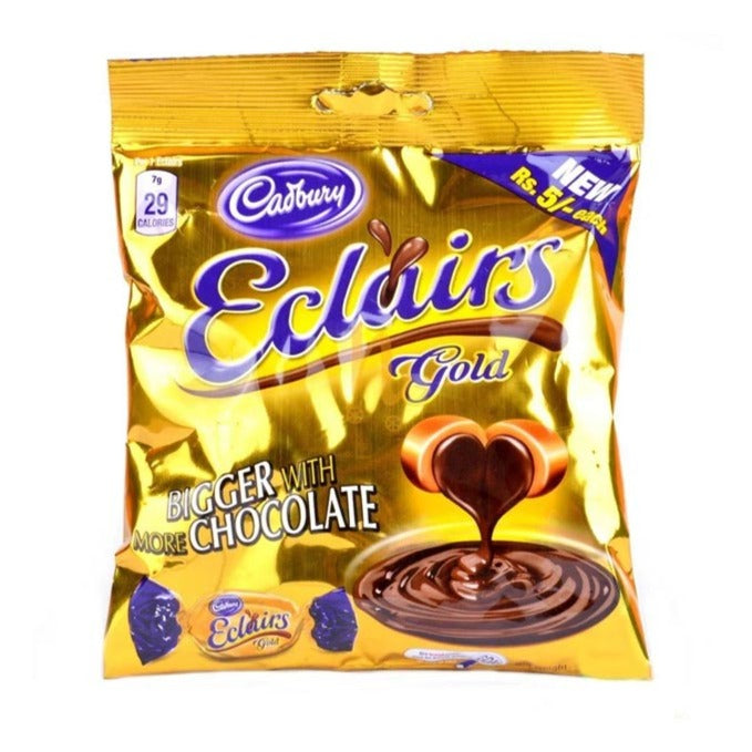 Cadbury Eclairs Gold Candy Pouch