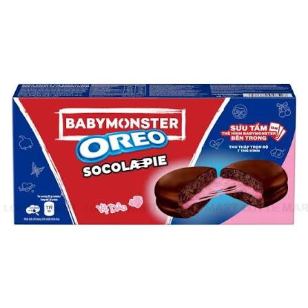 Cadbury Oreo BABY MONSTER Socola-Pie Strawberry Flavor 180g