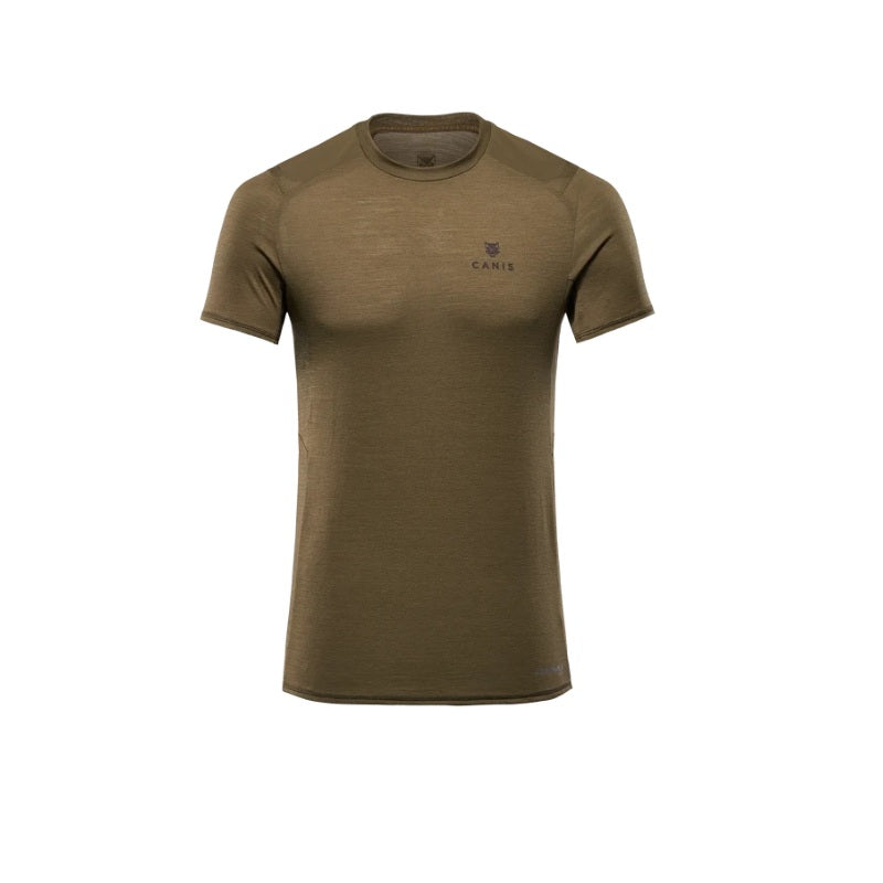 Canis Tahr Merino Short Sleeve T-Shirt CH-401 Beech