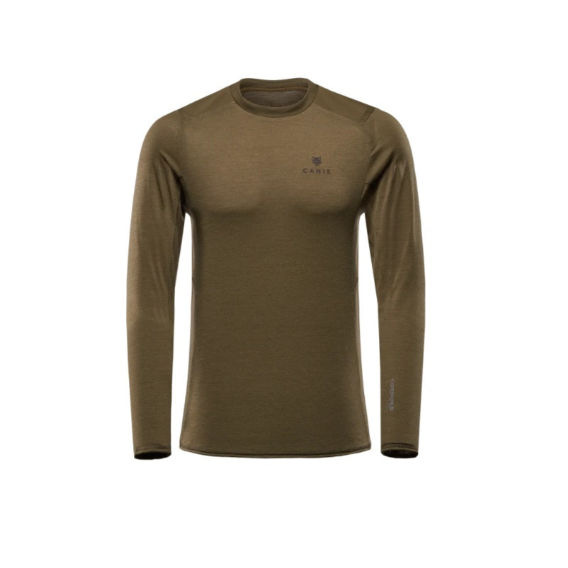 Canis Tahr Merino Long Sleeve T-Shirt CH-402 Beech