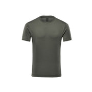 Canis Tahr Merino Regular Fit Short Sleeve T-Shirt Grape Leaf CH-410 Green