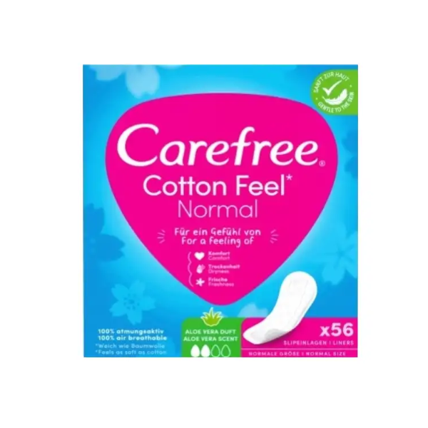 Carefree Panti Liners Aloe Vera Scent 56S