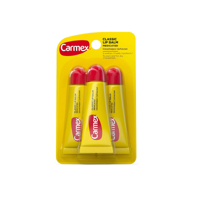 Carmex Original Flavored Lip Balm (Pack of 4)
