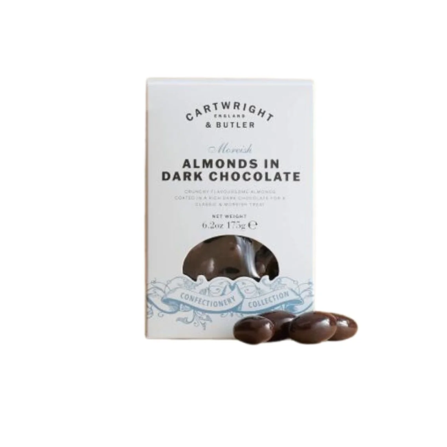 Cartwright & Butler Almonds In Dark Chocolate 175g