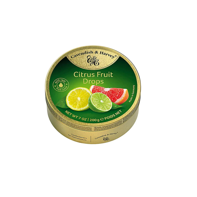 Cavendish & Harvey Citrus Fruit Drops 200g