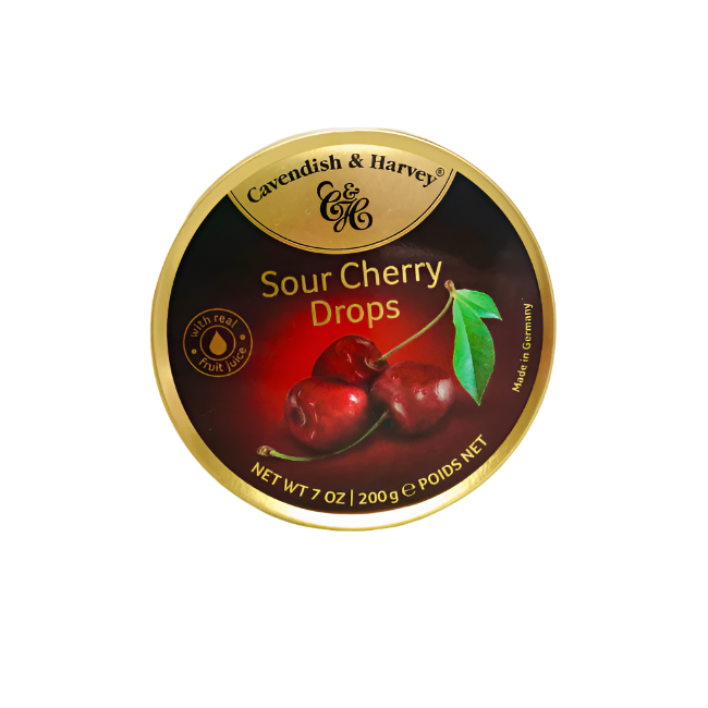 Cavendish & Harvey Sour Cherry Drops 200g