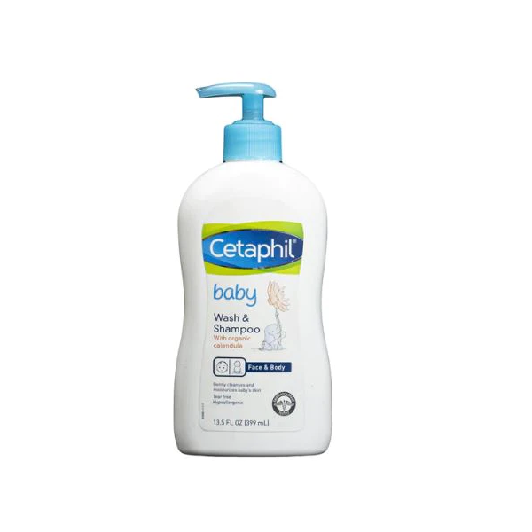 Cetaphil Baby Wash & Shampoo2 in 1 399ml - Shams Shopping Centre Cetaphil  
