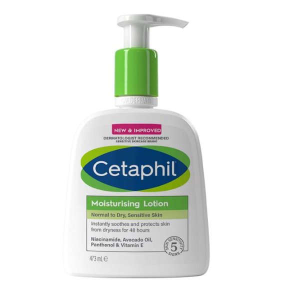 Cetaphil Moisturizing Lotion Normal to Dry Sensitive Skin 473ml
