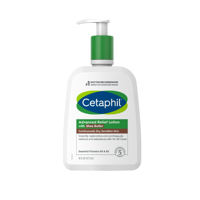 Cetaphil Advanced Relief Shea Butter Lotion 473ml (16.Oz)