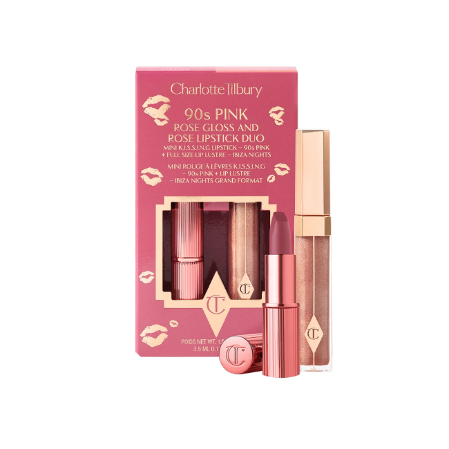 Charlotte Tilbury K.I.S.S.I.N.G Lipstick and Lip Gloss Duos