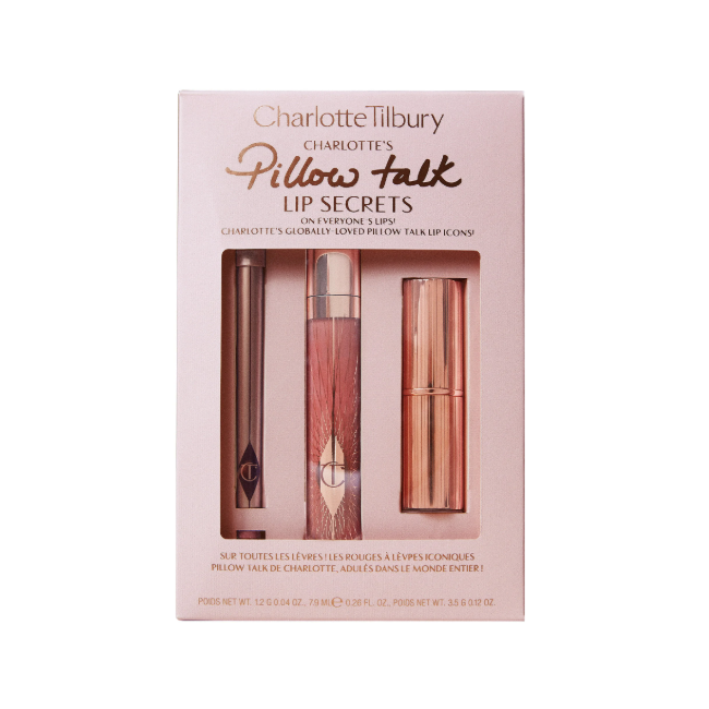 Charlotte Tilbury Charlotte's Pillow Talk Lip Secrets Set 3'S