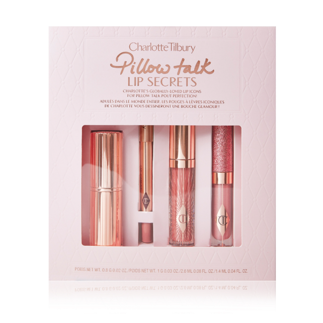 Charlotte Tilbury Pillow Talk Lip Secrets Set 4'S