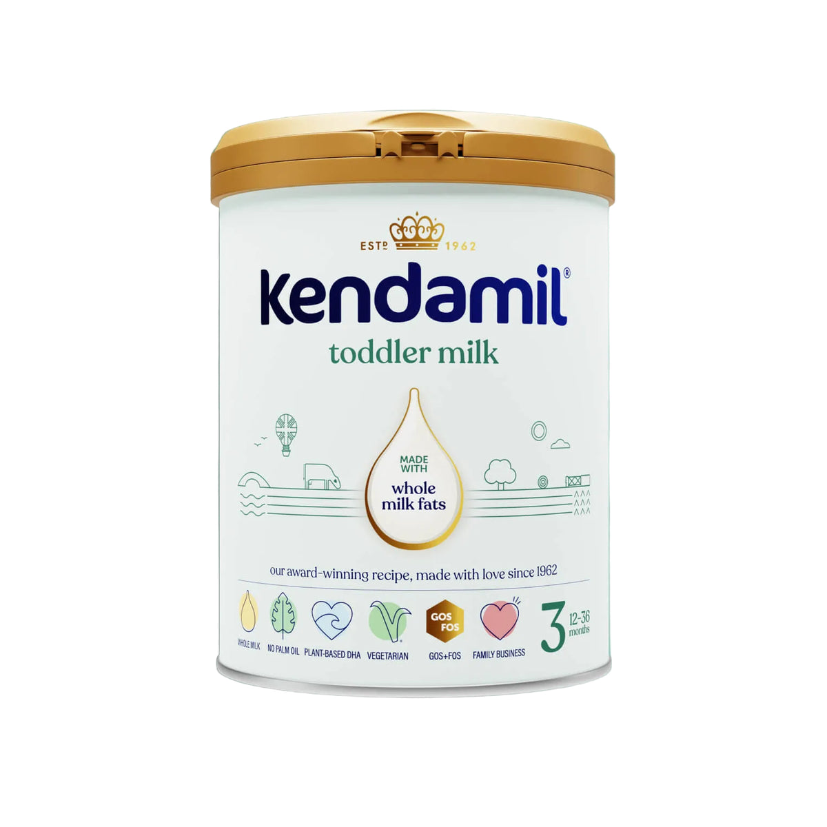 Kendamil Toddler Milk Stage 3 (12-36M) 800g