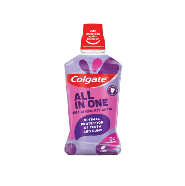 Colgate All In One Mouth Wash 500ml – Shams Shopping Centre