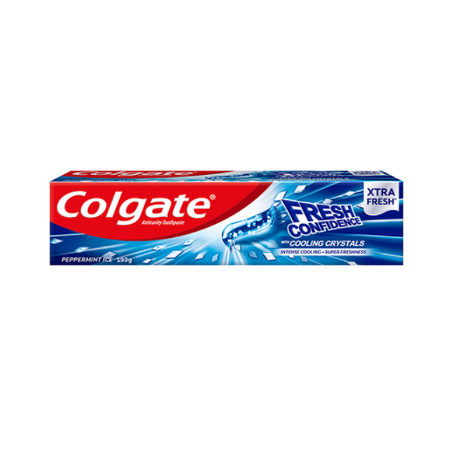 Colgate Fresh Confidence Peppermint Ice Toothpaste 193g
