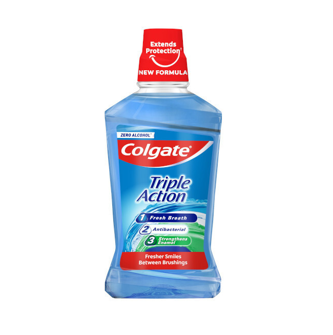 Colgate Triple Action Mouth Wash 500ml