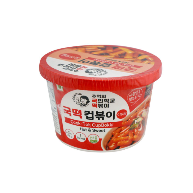 Cook-Tok Hot & Sweet Noodle Bowl 135g
