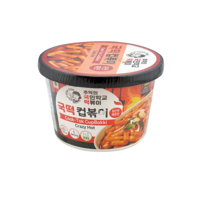 Cook-Tok Crazy Hot Noodle Bowl 135g