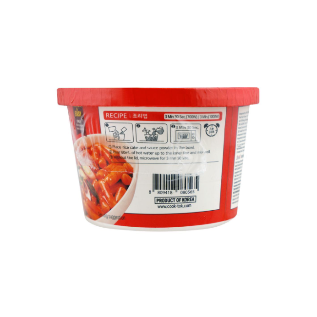 Cook-Tok Hot & Sweet Noodle Bowl 135g