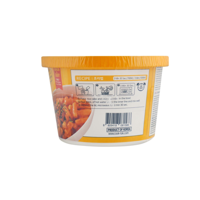 Cook-Tok Spicy Carbonara Noodle Bowl 140g