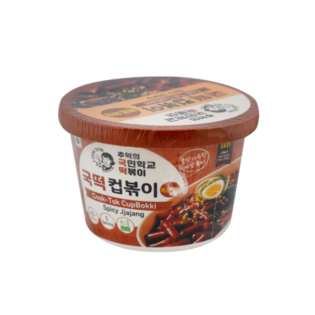 Cook-Tok Spicy Jjajang Noodle Bowl 135g