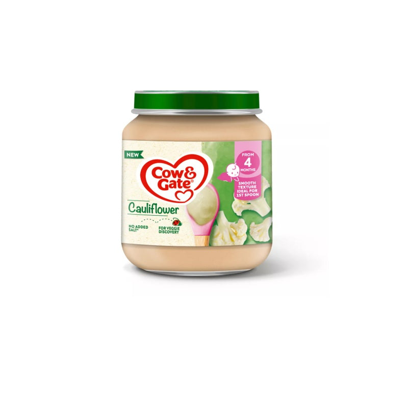 Cow & Gate Cauliflower Baby Food Jar 125g