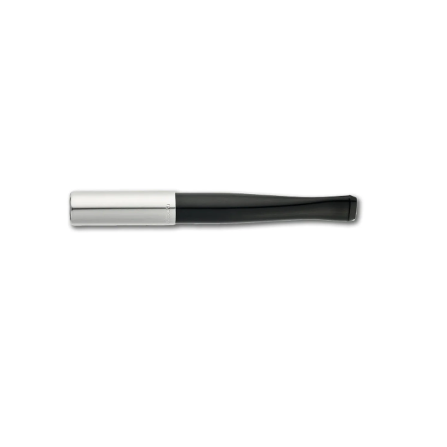 Denicotea Cigarette Holders Ejector Silver/Black-Single