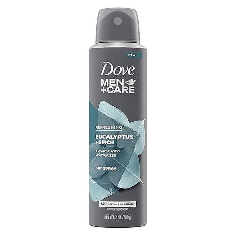 Dove Men +Care Eucalyptus +Birch Deo Body Spray 107g - Shams Shopping Centre Dove  