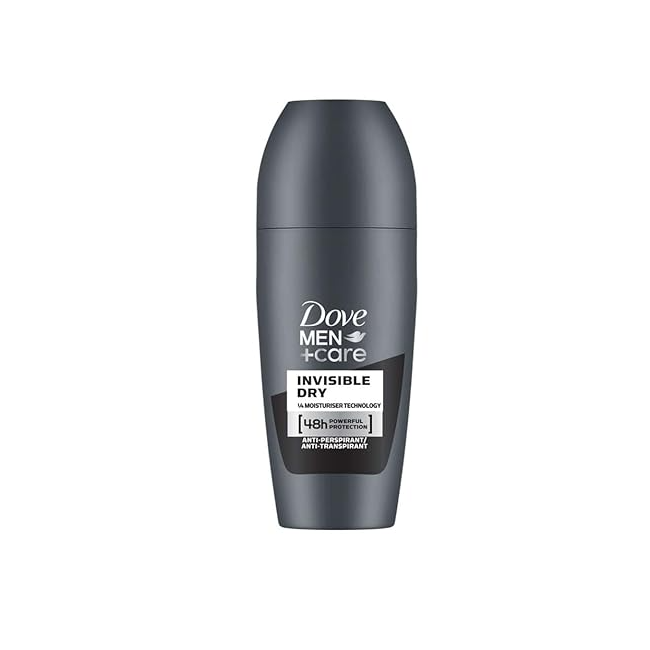 Dove Men Care Roll On Invisible Dry Antiperspirant 50ml