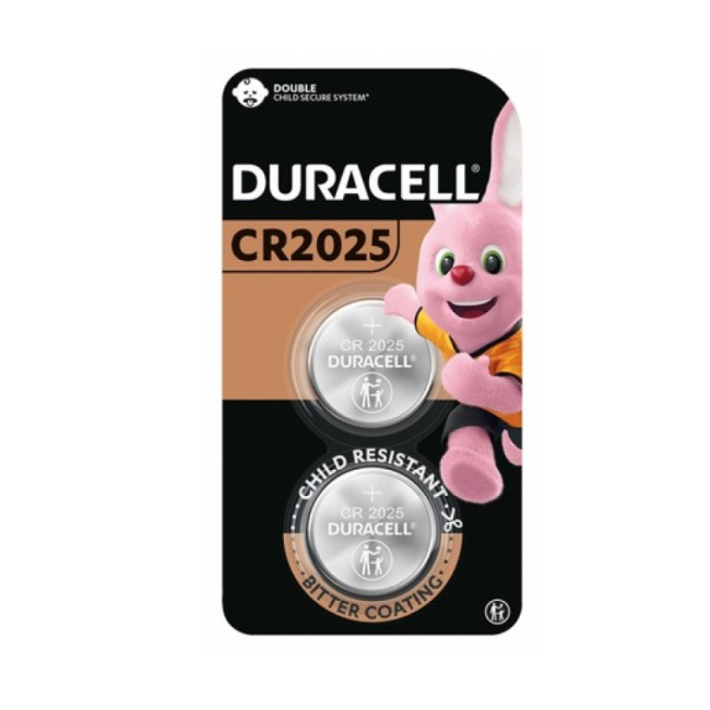 Duracell Lithium CR2025 2p Cell
