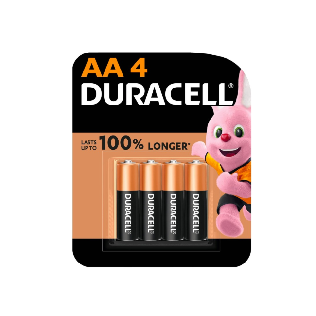 Duracell Alkaline AA4 Cell