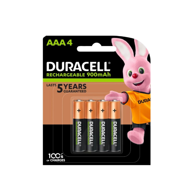 Duracell Rechargeable AAA4 Cell