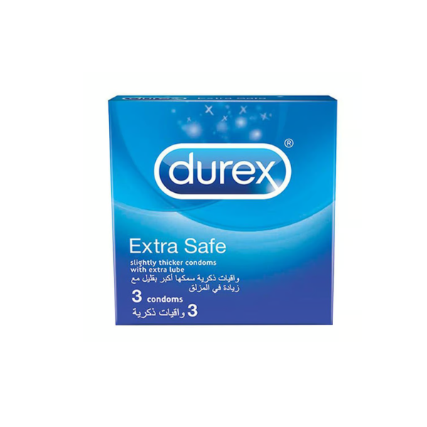 Durex Extra Safe Condoms 3's