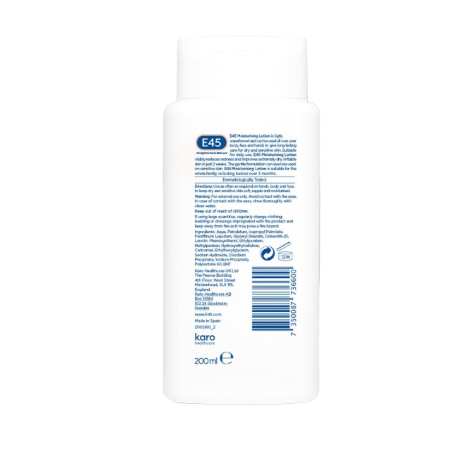 E45 Body Lotion 200ml