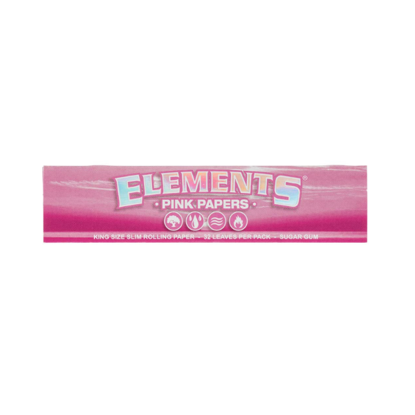 Elements Pink Slim Rolling Papers