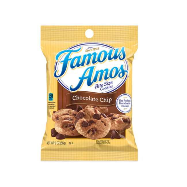 Famous Amos- Chocolate Chip Cookies - 56g