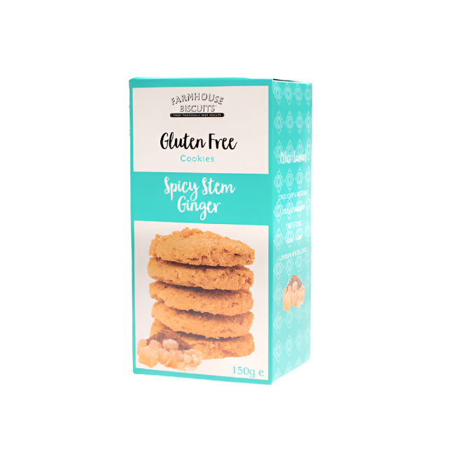 Farmhouse Gluten Free Spicy Stem Ginger 150g
