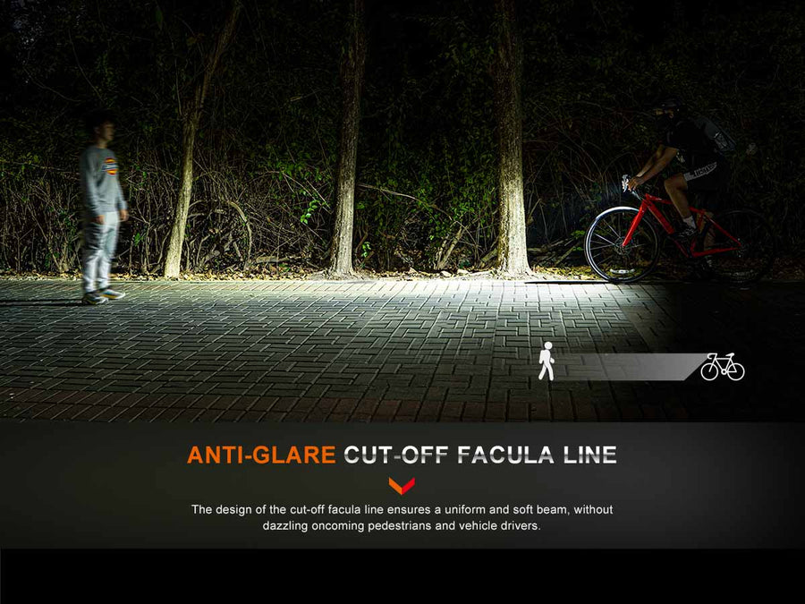 Fenix BC15R Rechargeable Bicycle Light (Black) 400L