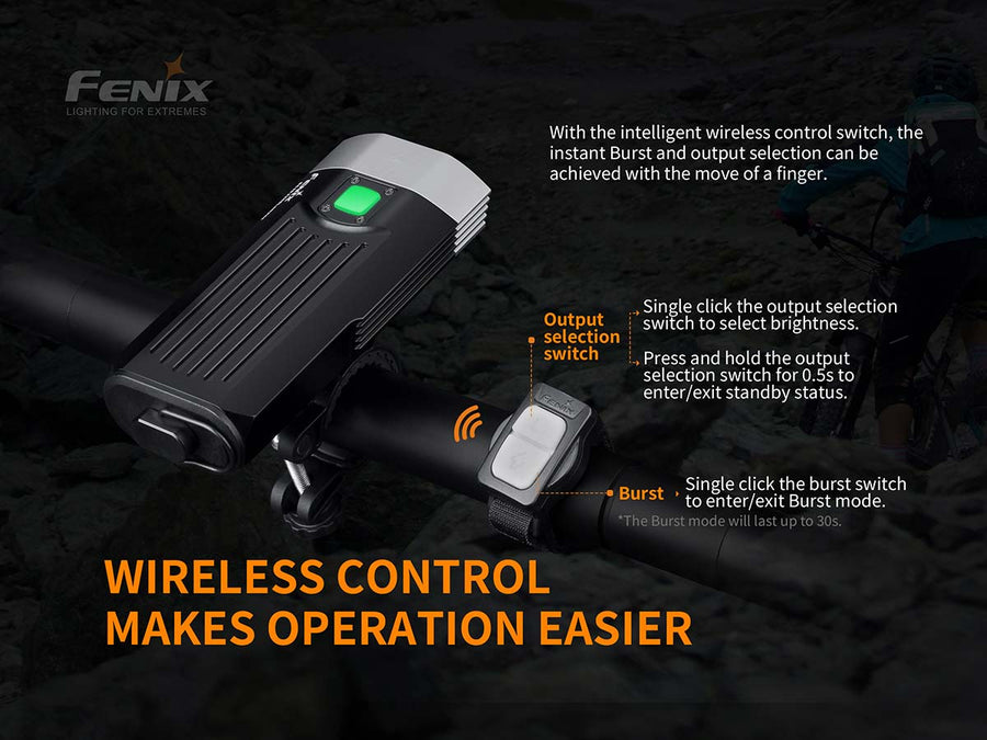 Fenix BC30R V2.0 Max High-Performance Smart Wireless Control Bicycle Light 22L