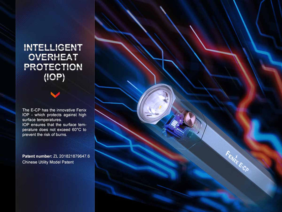 Fenix E-CP Rechargeable Powerbank Flashlight  1600L