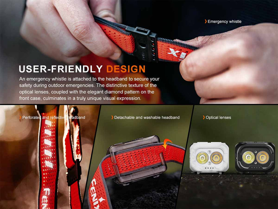 Fenix HL18R-T V2.0 Lightweight Trail Running Headlamp  800L