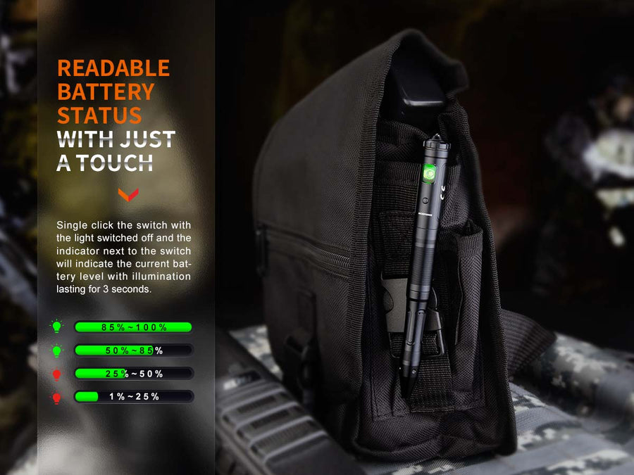 Fenix T6 Automatic Contractive Tactical Pen  80L