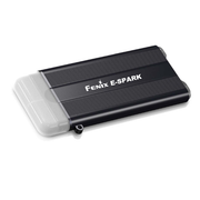Fenix E-Spark Emergency Rechargeable Keychain Flashlight (Black) 100L
