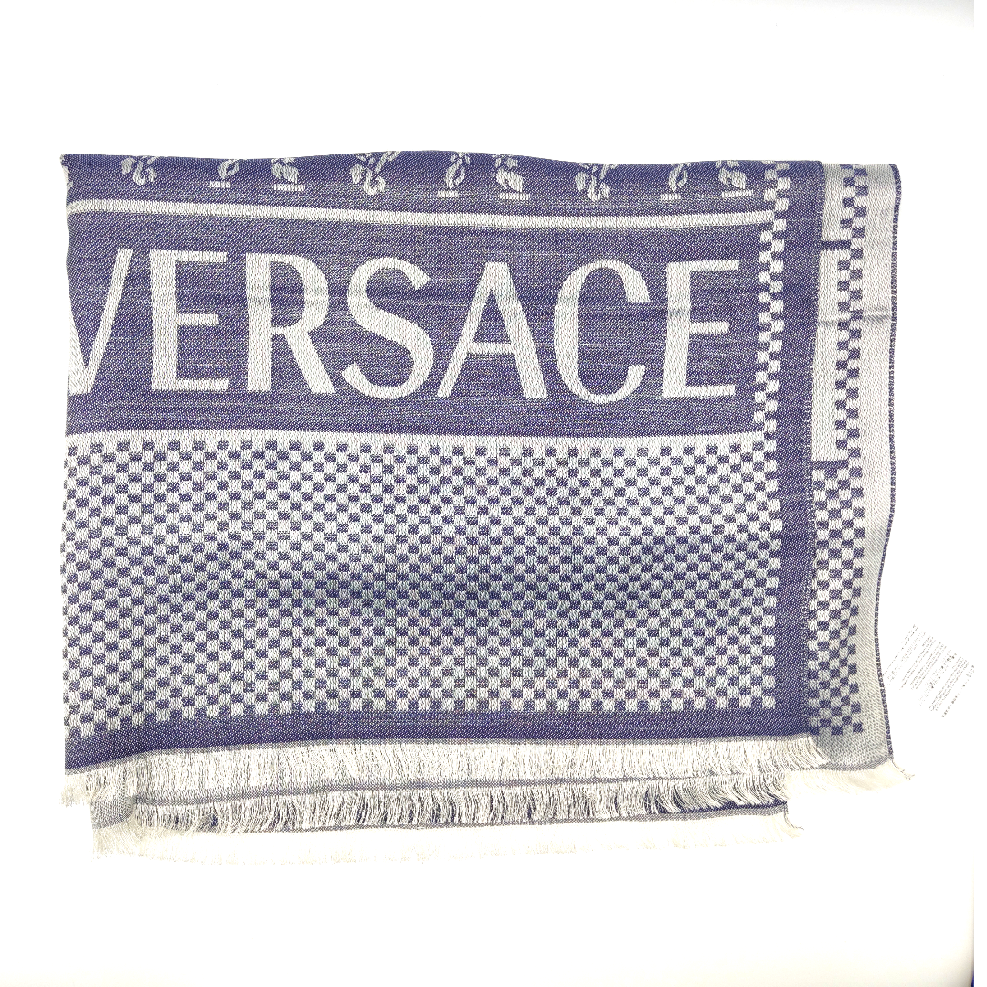 Versace Scarf Men Grey (Y) - Shams Shopping Centre Versace  