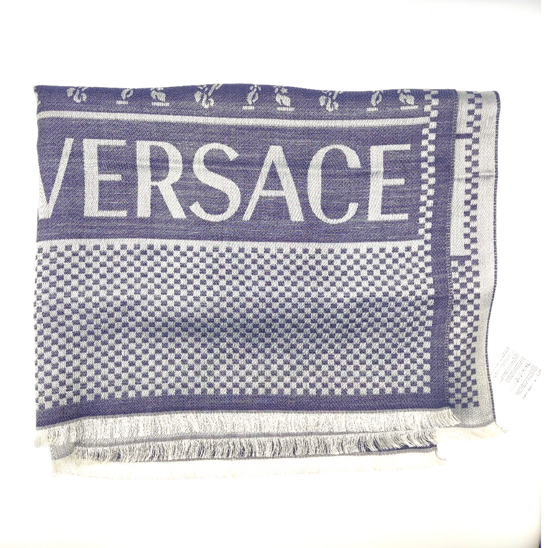 Versace Scarf Men Grey (Y)