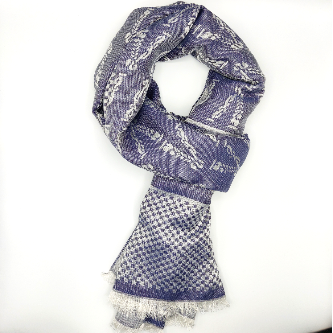Versace Scarf Men Grey (Y) - Shams Shopping Centre Versace  