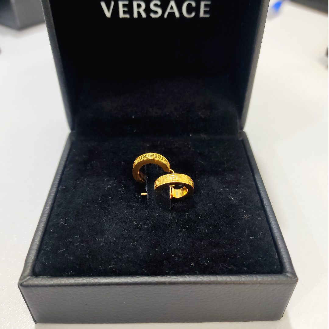 Versace Earring Greca Crescent (Y) - Shams Shopping Centre Versace  